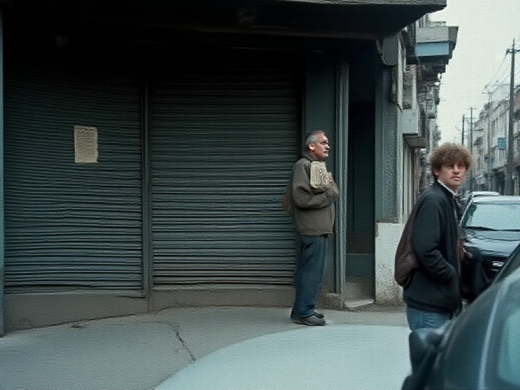Local comercial cerrado con persiana baja y cartel de alquiler en el conurbano bonaerense.